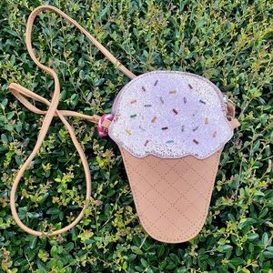 Girl's ice cream cone purse